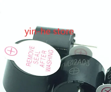10PCS TMB12A03  3V active buzzer 12*9 electromagnetic buzzer (SOT plastic tube long sound)