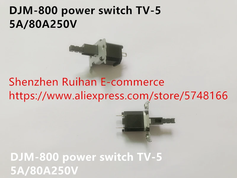 Original new 100% DJM-800 power switch TV-5 5A/80A250V