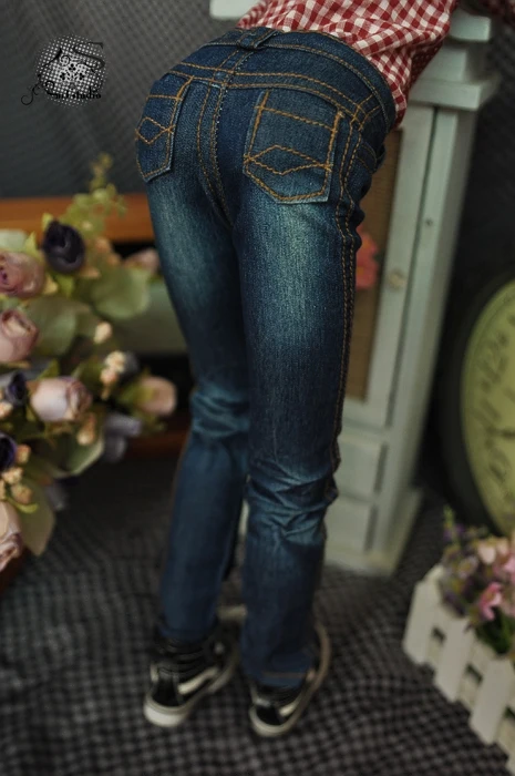 

1/4 1/3 BJD Doll Jeans Pants for BJD/SD MSD SD13 Girl SSDF ID75 Uncle Clothes Not include doll and other accessories E2636