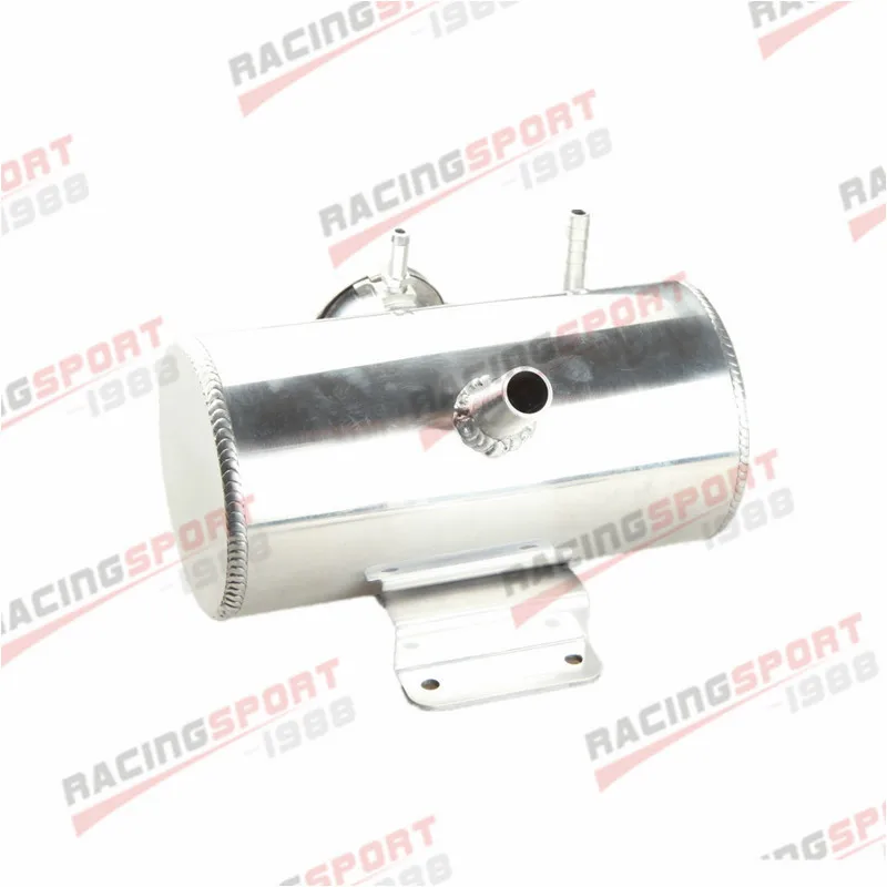 Horizontal Round Header Tank Rally Race Car Performance 220mmx101mm