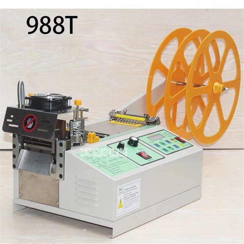 988T/XL-888 Lạnh Nóng Dual Sử Dụng Dây Cắt Điện Tự Động Ruy Băng Cắt Tốc Độ Cao Dây Kéo Cắt 110V/220V