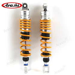 ARASHI Silver Wing 2002 - 2007 Adjustable Rear Shock Absorbers For HONDA SILVER WING 2003 2004 2005 2006 CNC Suspension Motor