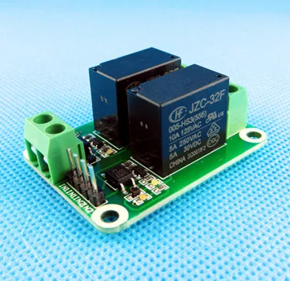 

Relay Module Optocoupler Isolation High and Low Level Trigger Bipolar Trigger 2-way Relay Module 12V