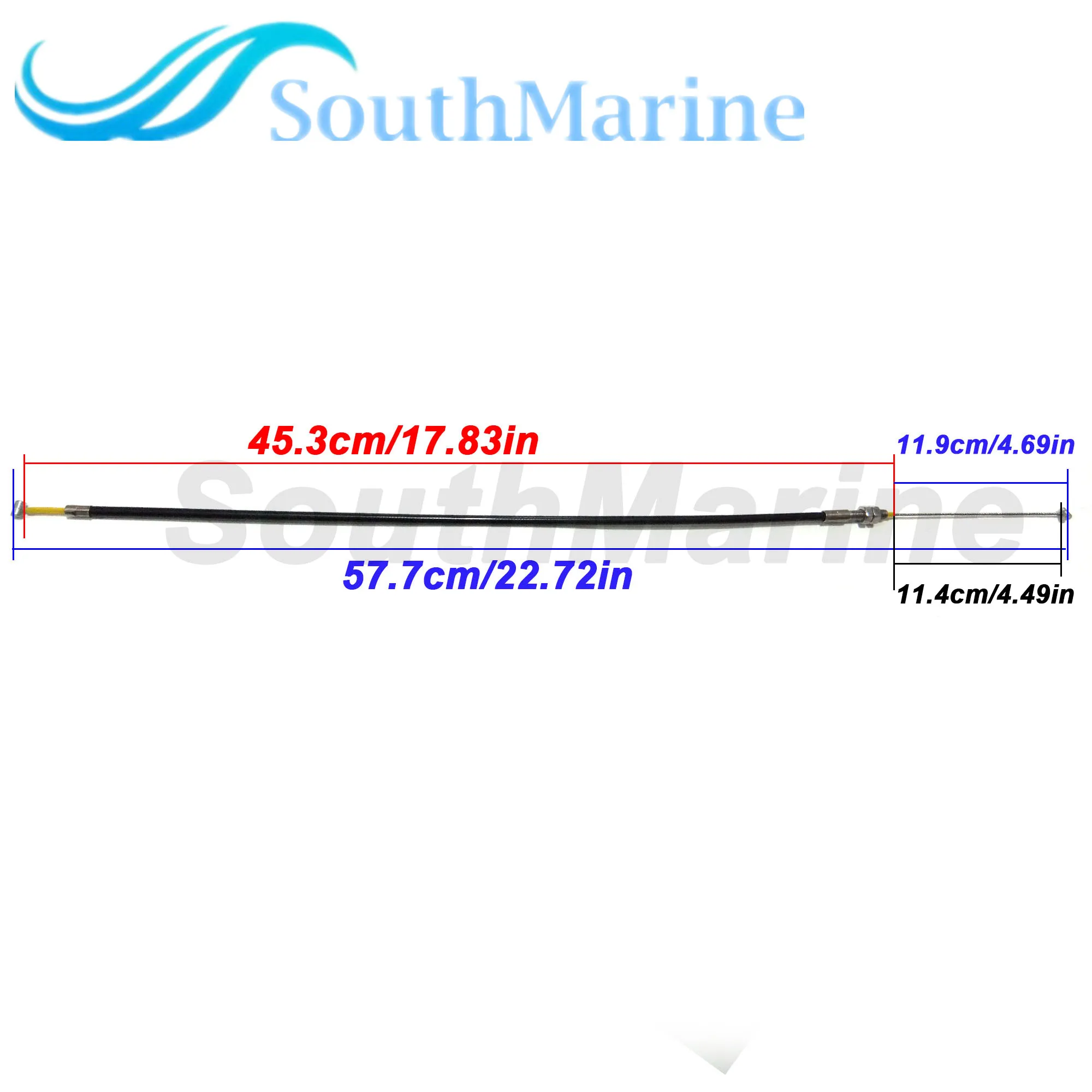 قارب 66T-26301-00 خنق كابل آسى لياماها محرك خارجي 2-السكتة الدماغية 40X E40X