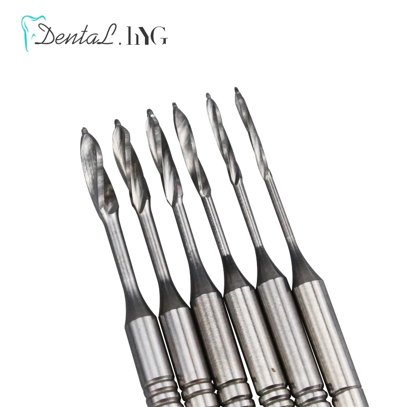 6pcs/pack 28mm 1~6# Dental Peeso Reamers Drill Burs Endo Fles Dentist Endodontic Materials Dental equipment tools