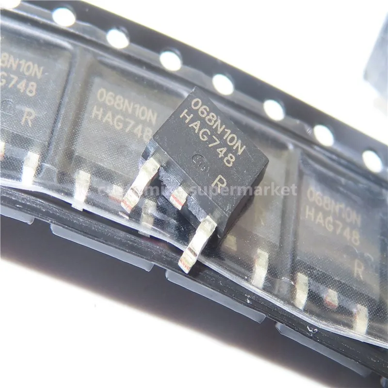 10PCS/LOT NWE IPD068N10N3G  068N10N TO-252 100V 90A    SMD Transistor