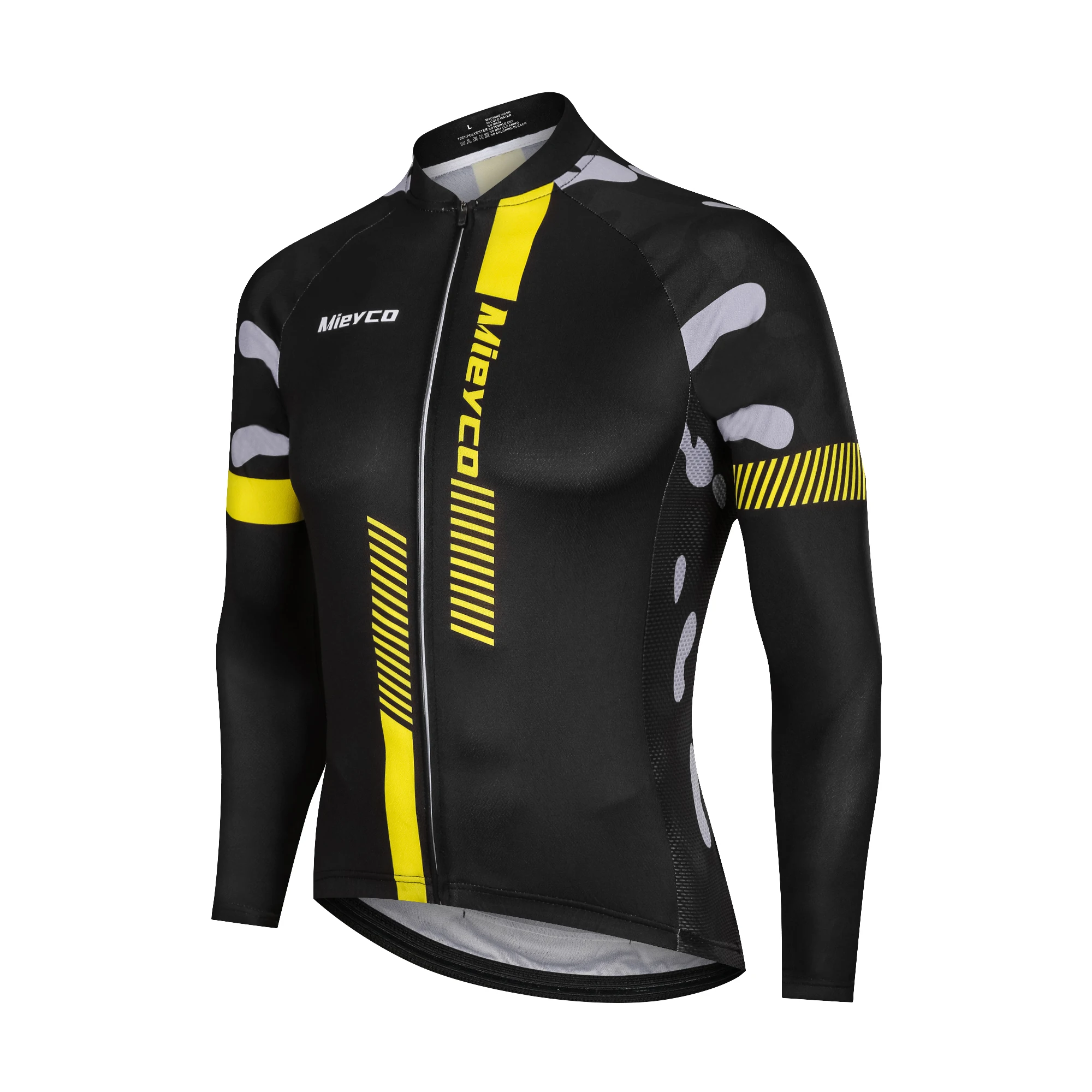 2023 Men\'s Cycling Jersey Long Sleeves High Elastic Bike Shirts Spring Autumn Bicycle Clothes Tops Ciclismo Motocross BMX Jersey