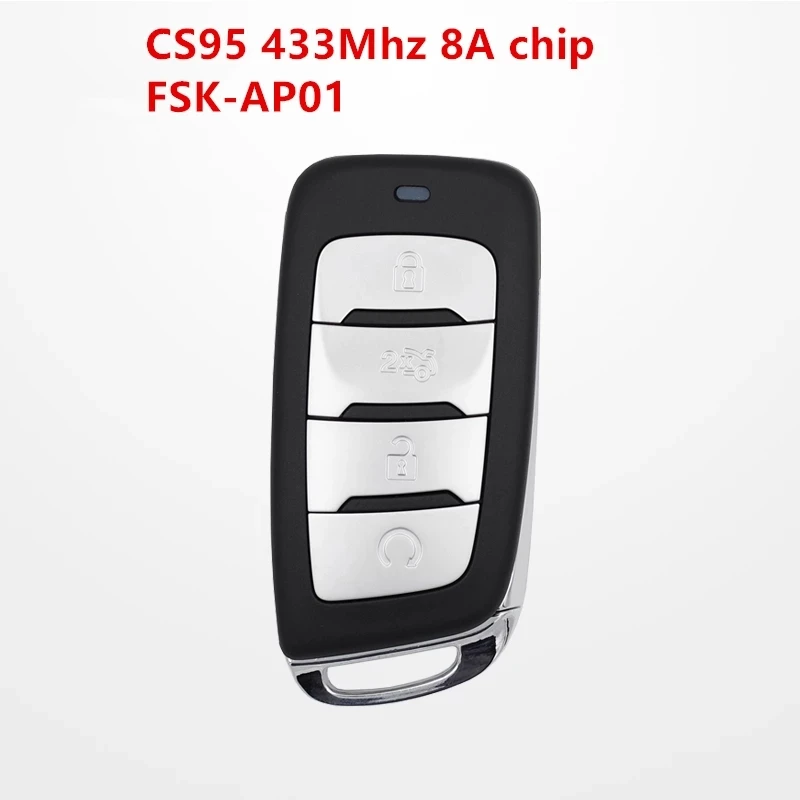 Llave de coche Original sin llave para CHANGAN CS85 CS35 CS95 CS75 llave remota inteligente 433Mhz con Chip HITAG AES/4A 8A
