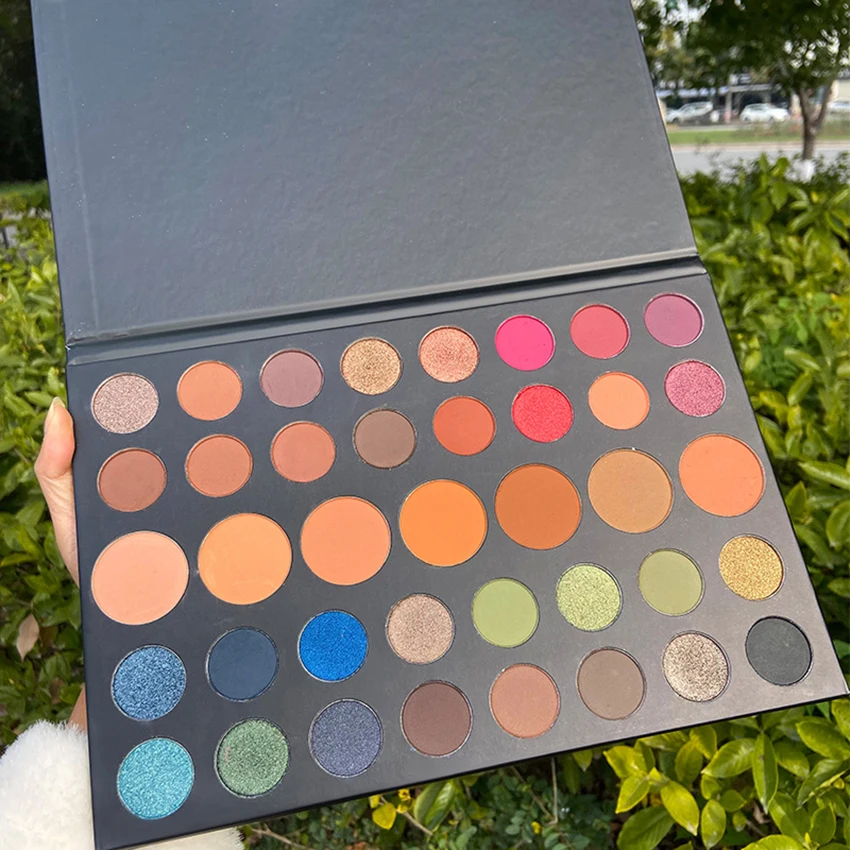 39 colori palette per il trucco degli occhi altamente pigmentate, palette di ombretti luccicanti opachi ombretto per trucco duraturo impermeabile