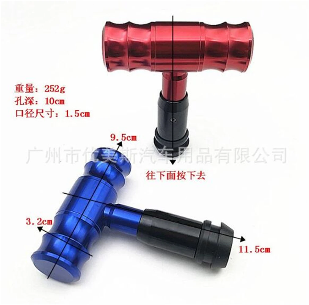 العالمي سيارة الألومنيوم الطائرات نقل يدوي في MT والعتاد التحول المقبض عصا التحول شيفتر رافعة المقبض صالح لهوندا تويوتا #2