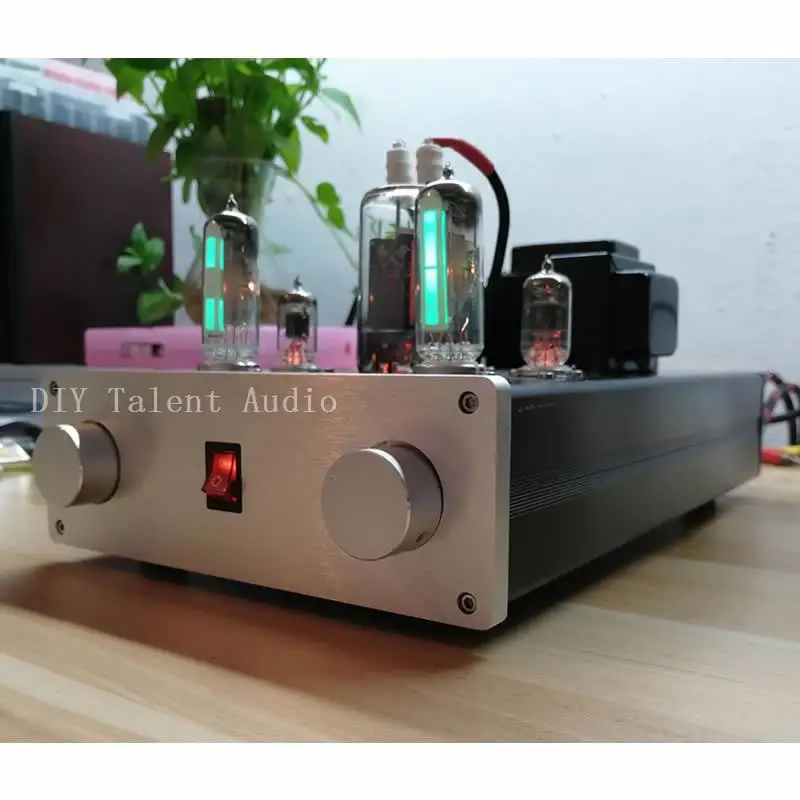 

6E2 6N2+FU19 Class A single-ended HIFI tube amplifier 4.8W+4.8W