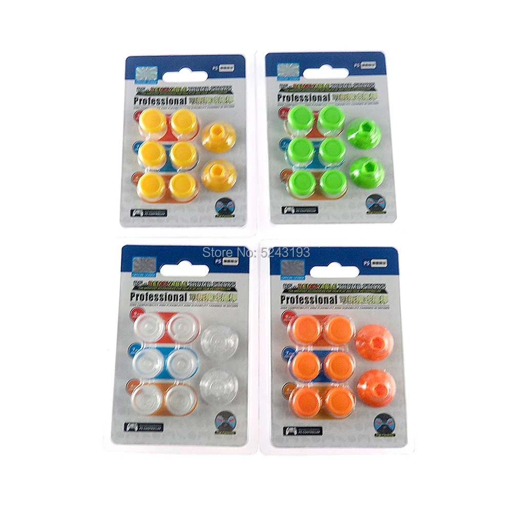 14 em 1 para xbox um fino substituição 8 em 1 removível polegar vara geléia analógico polegar tampa para ps4 magro pro controlador