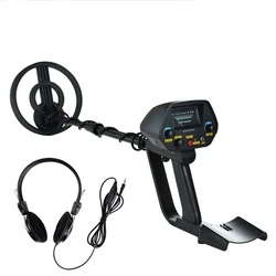 MD-4080 Metal Detector with Pinpoint, Adjustable DISC Function Lightweight Gold detector with Waterproof Coil