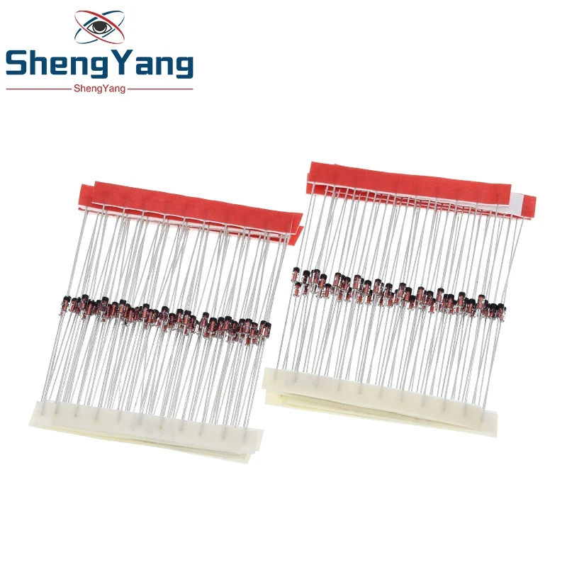 1/2 W 0,5 W Zenerdiode 3,3–30 V, 14 Werte x 10 Stück = 140 Stück, sortiertes Sortimentsset, neues elektronisches DIY-Set – Detail 4