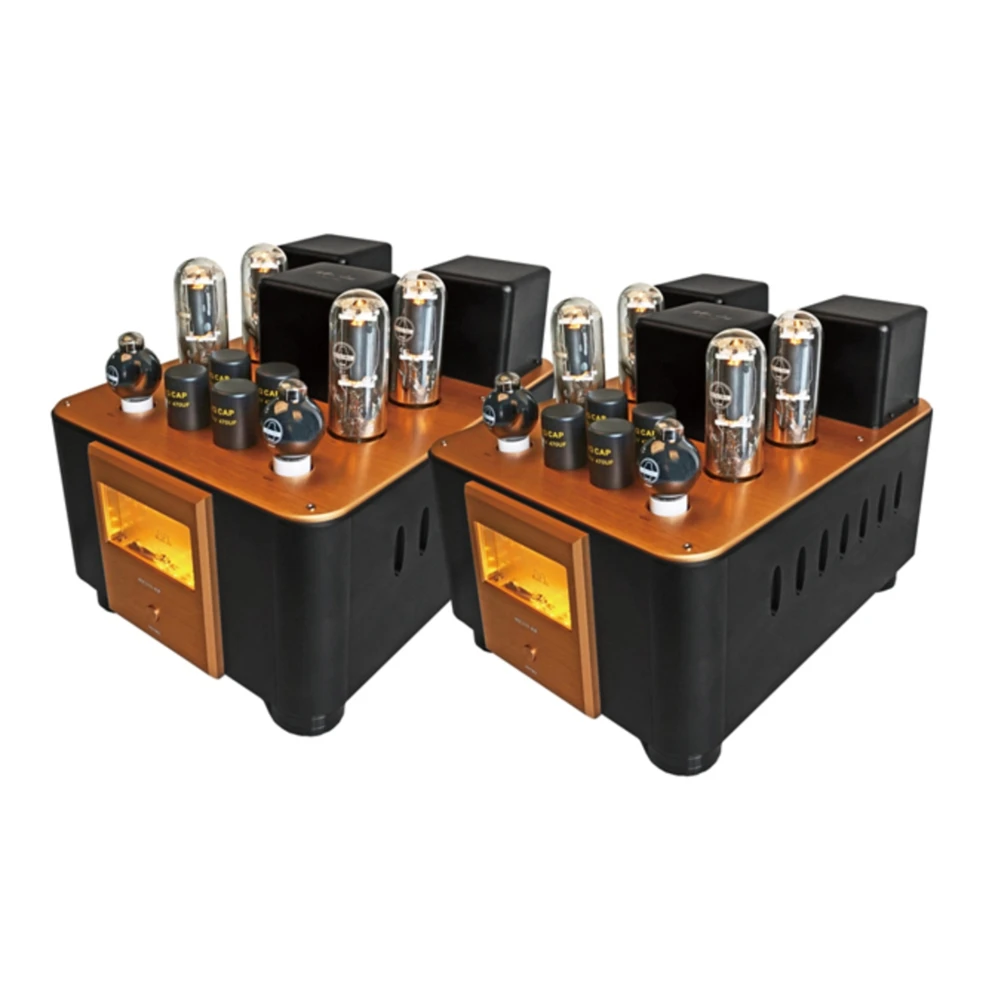 Meixing Mingda MC211-AS Mono Vacuum Tube Amplifier 6SN7 Push 211 Class AB1 Power Amplifier 100W 110V/220V (Pair)