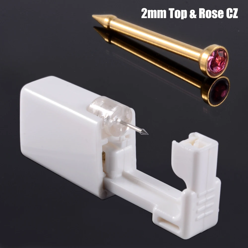 Disposable Safe Piercing Unit for Nose Studs