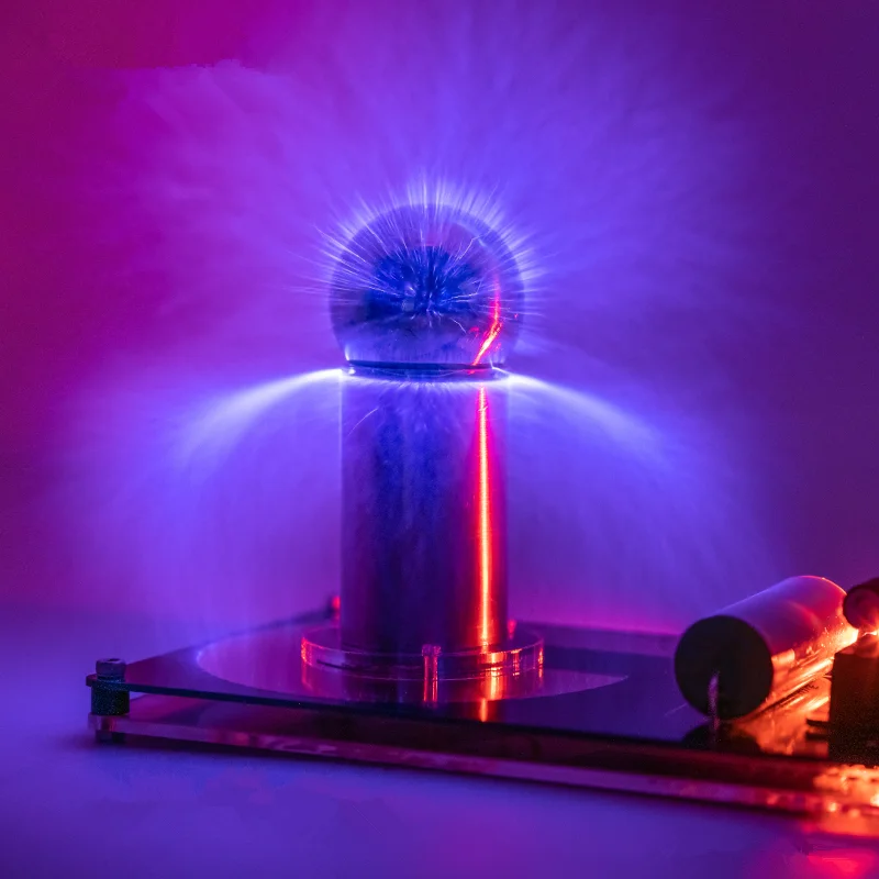 5CM Tesla Coil Ultra Mini Artificial Light Generator Scientific Experimental Equipment With High Conversion Efficiency Meter