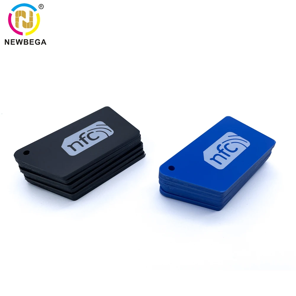 Uniquely Designed NFC Card Ntag213 Proximity Keyfobs Suitable for All NFC Products,Support Writing URL