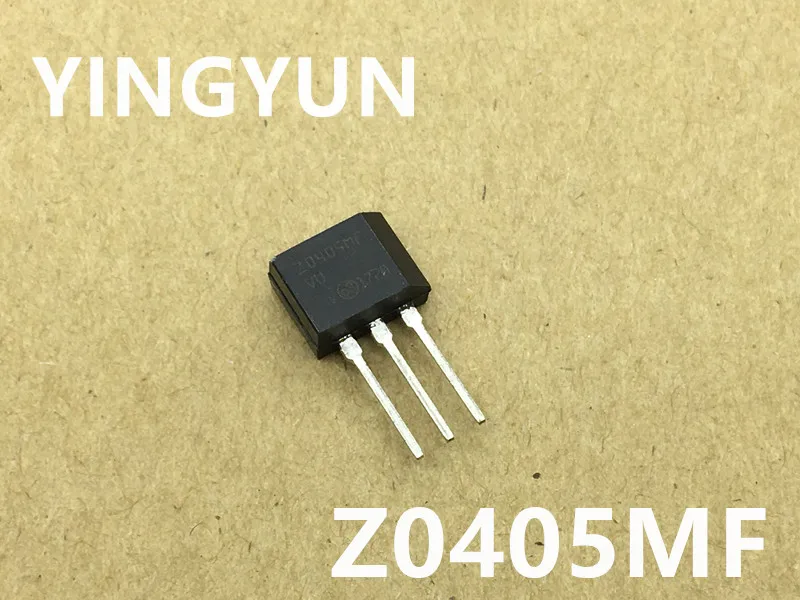 

10PCS/LOT X0405 X0405MF Z0405 Z0405MF Three-terminal one-way thyristor 4A/600V TO-202 New original