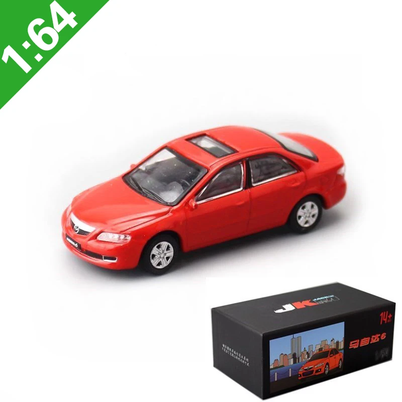 1:64 JKM Mazda 6 Alloy Car Static Model Vehicles For Collectibles Gift