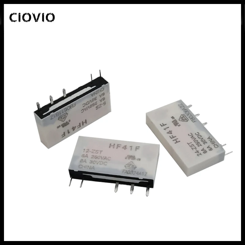 CIOVIO 5-20Pcs HF41F/5-ZS 12-ZS 24-ZS