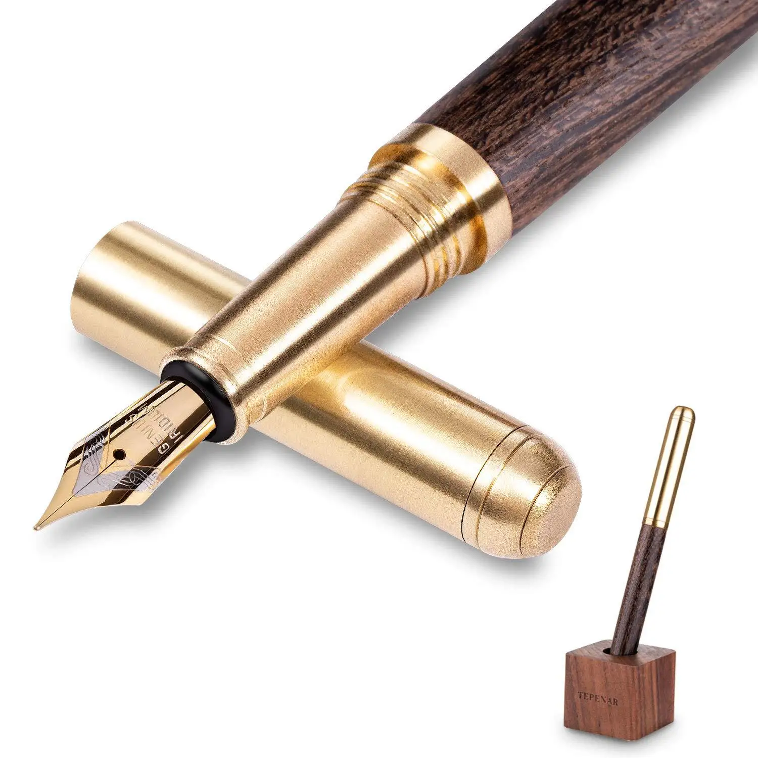 Sandalwood Pen Set Wood Signature Pen Creative Personalized Gift With Pen Holder