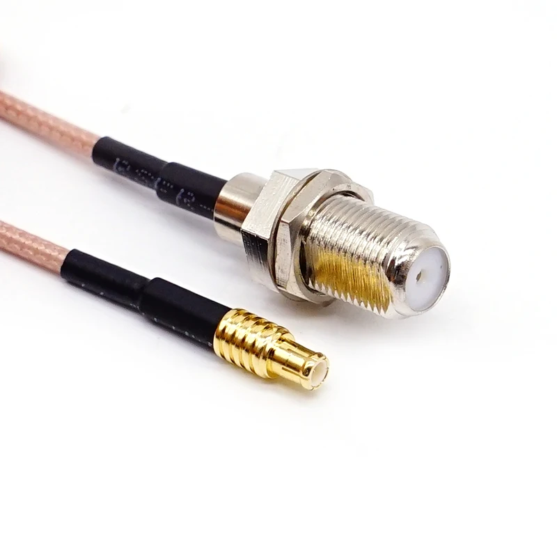 

RF coaxial coax cable F female to MCX male RG316 15CM Antenna Extender Cable Adapter Jumper for SDR