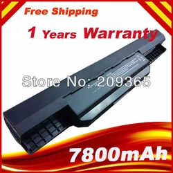 6600mAh Laptop Battery Pack A32-K53 A41-K53 for ASUS A53S K53 K53E X54C X53S X53 K53S K53SD K53SV K53T K53U X53E X54H