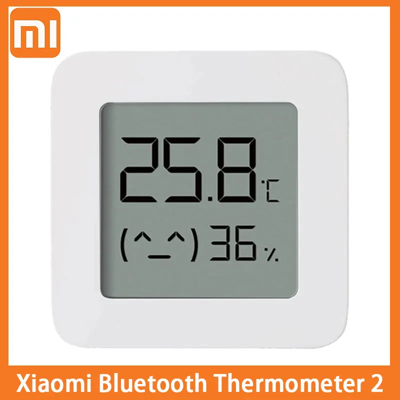 Xiaomi Mijia Bluetooth Thermometer 2 High Precision Sensor Digital LCD Screen Wireless Intelligent Thermo-Hygrometer App Control