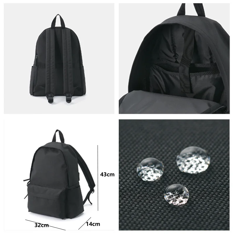 Mochila de ombro casual para adolescentes, Mochilas escolares para homens e mulheres, bolsa durável para viagem, bolsa de faculdade para computador