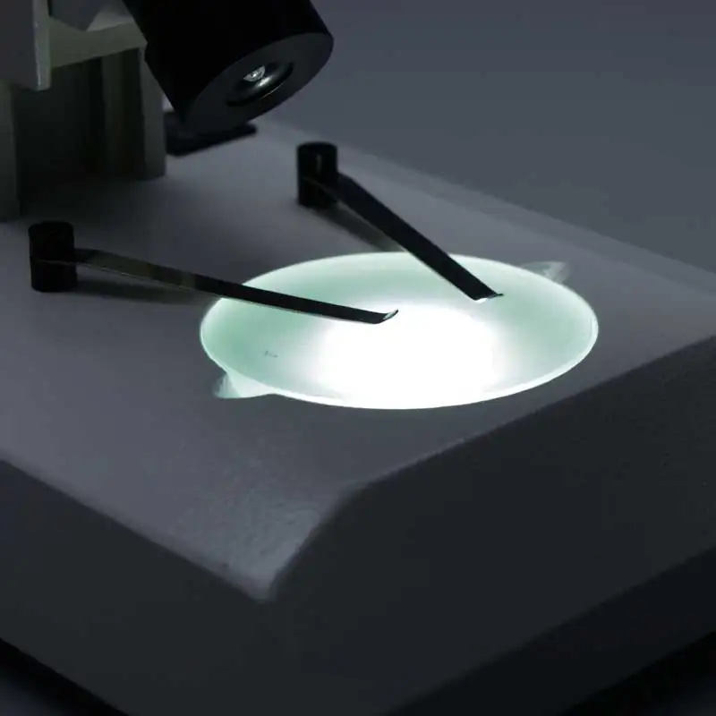 100mm 95mm 75mm 85mm Diameter Stereo Microscope frosted glass plate for working stage Translucent Frosted Glass Board