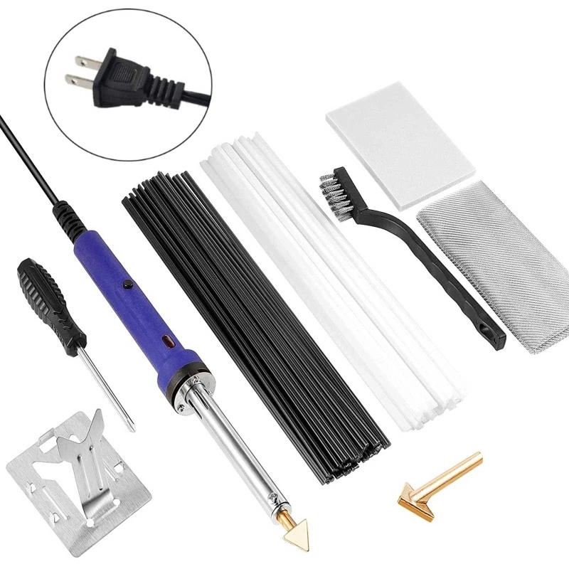 

80W Plastic Welding Kit Help Repair Broken Plastic Parts Corrosion Resistance