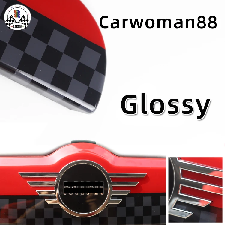 Brand New ABS Plastic Material NEW MINI Badge Boot Door Handle Cover For mini countryman F60 Only