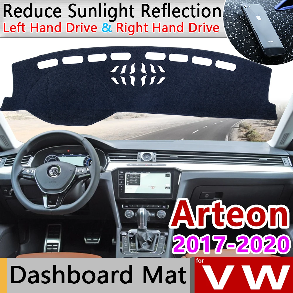 

for Volkswagen VW Arteon 2017 2018 2019 2020 Anti-Slip Mat Dashboard Cover Pad Sunshade Dashmat Protect Carpet Accessories Rug