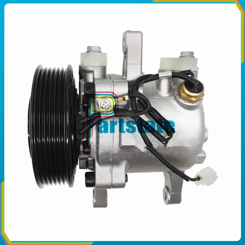 

447280-3080 447280-3050 4472803050 4472803080 3P999-00620 3P99900620 SV07E A/C Compressor for Kubota M126 M135 M6 Tractors