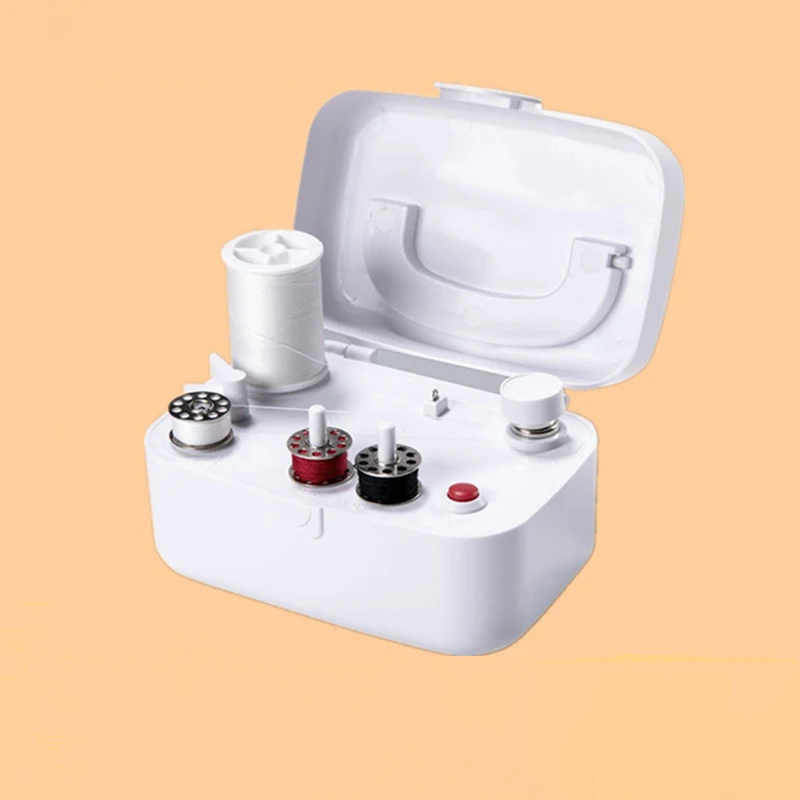 ไฟฟ้าด้าย Winder จักรเย็บผ้าด้ายอัตโนมัติ Winder จักรเย็บผ้า Bobbin Winder สมาร์ท Bobbin Winder ขนาดเล็ก Bobbin 220V