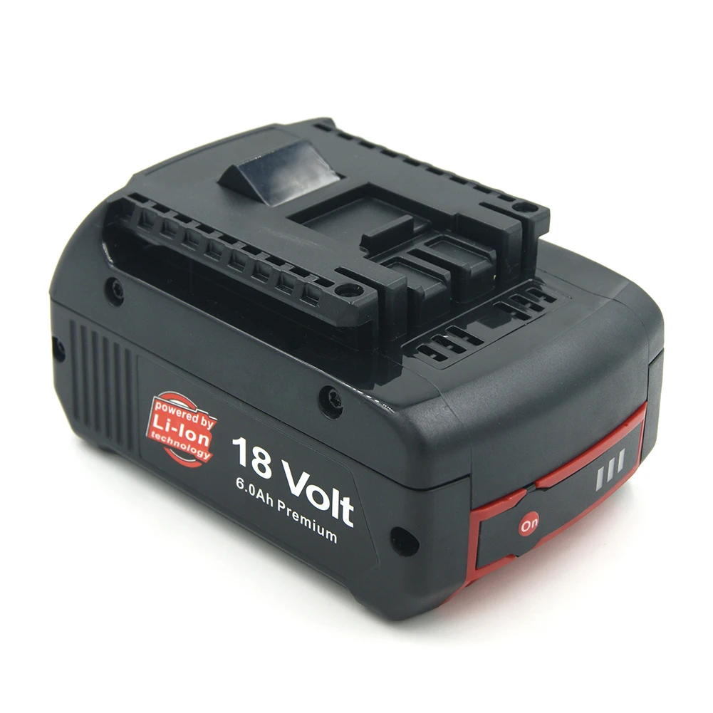 2 paczka 18V 6000mAh litowo dla Bosch akumulator akumulator BAT609 BAT610 BAT618 BAT619G BAT622 Batteria
