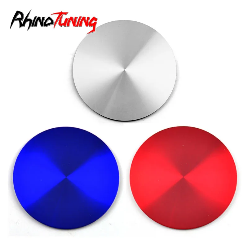 4pcs 56mm Wheel Center Hub Caps Sticker Universal Flat Laser Emblem Badge For Car Rims Auto Styling Accessories