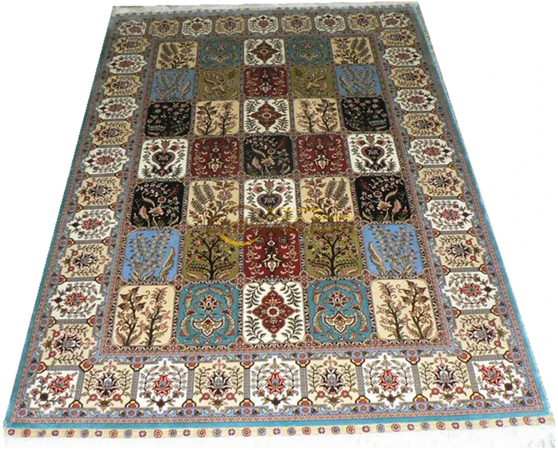 

large silk rug for carpets living room Silk Persian Oriental woven Living Room Pattern