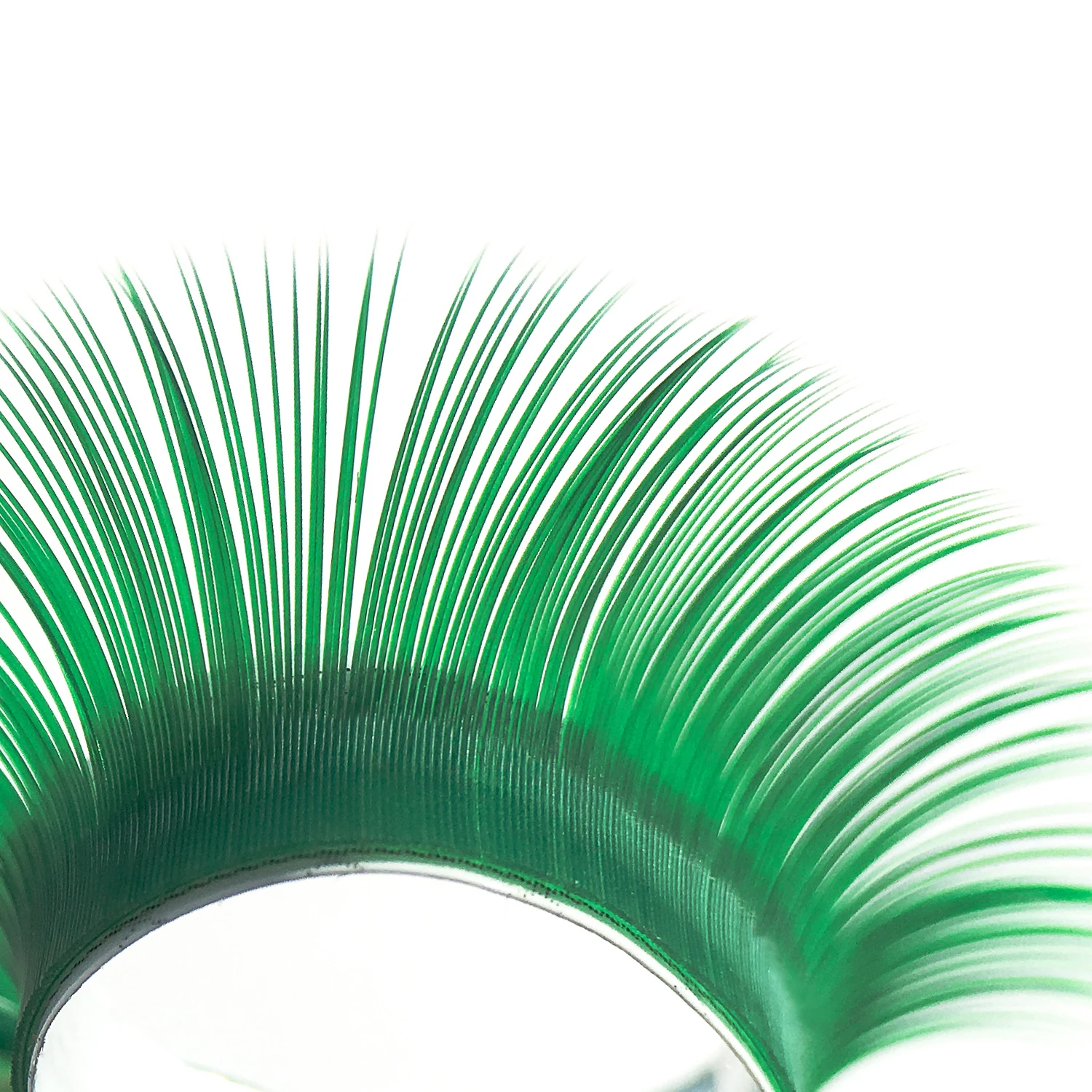 GLAMLASH-extensiones de pestañas individuales, extensiones de pestañas largas naturales de colores rosa/rojo/verde/Blanco/púrpura, longitud mixta,