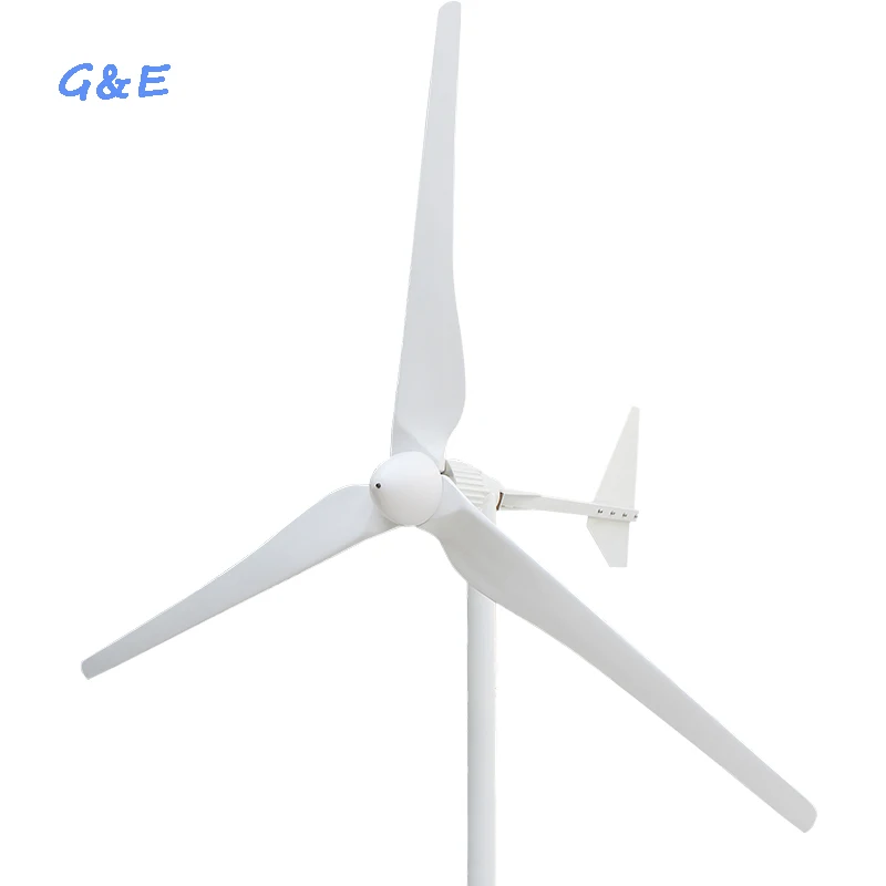 

5KW AC Three Phase Output 5000W 96V 110V 120V 220V 240V 380V Wind Turbine Generator