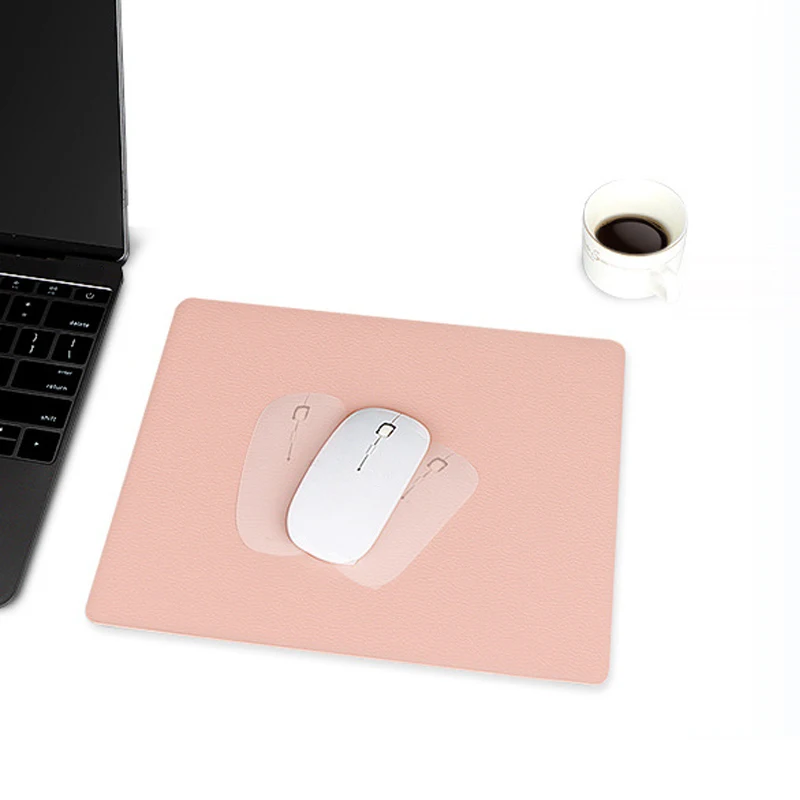 Double-side Portable Large Mouse Pad Waterproof Leather Suede Desk Mat Computer Laptop Mousepad Keyboard Anti-Slip Table Pad