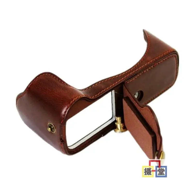 กระเป๋ากล้องหนังPUฝาครอบสำหรับNikon D810 D800E D800ด้านล่างกรณีที่มีแบตเตอรี่