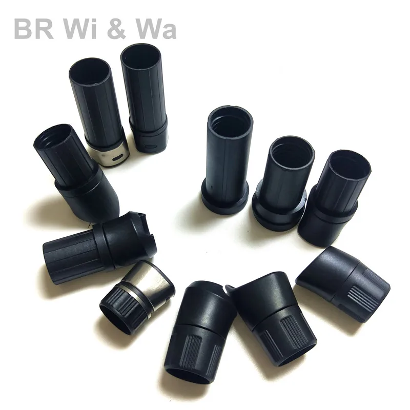 

BR Wi&Wa Graphite reel seat Nut size #16 DIY reel seat repair fishing rod 5pc / set