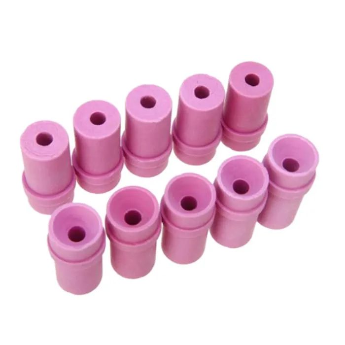 WENXING Ceramic Sandblast Nozzle Air Sandblaster Tips For Pneumatic Blasting Tools 10Pcs 2x1.5x4.5Cm