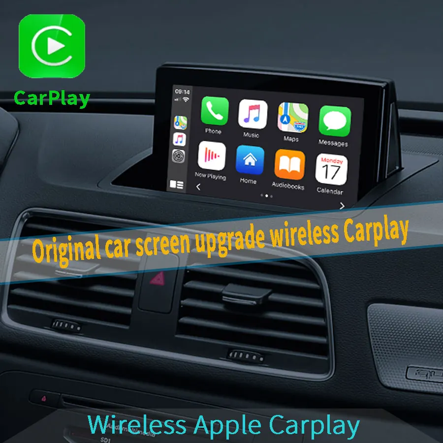 Dongle Apple Carplay Sem Fio Mirrorlink 14 Wireless CarPlay Android Auto Mirroring OEM Integration For Audi A1 Q3 Apple Carp