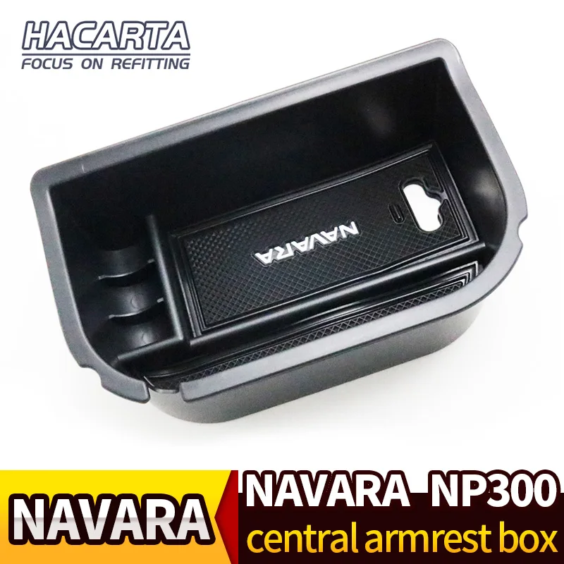 FIT For Nissan Terra Navara D23 NP300 2015-2020 Car Styling Car Center Console Armrest Storage Box Covers Accessories