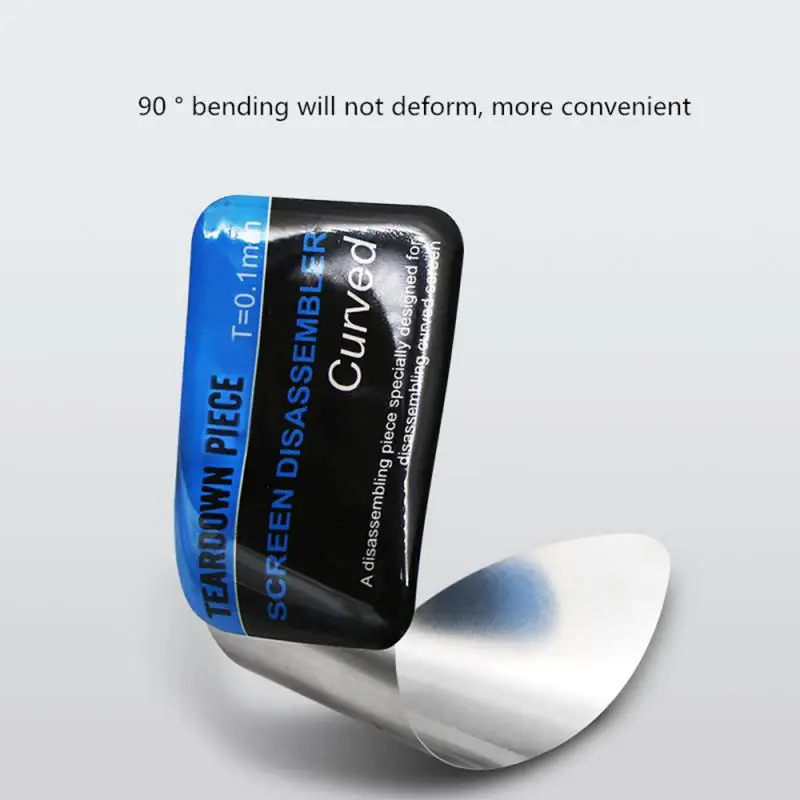 Stainless Steel Curved Screen Disassemble Opener Tool Pry Spudger Phone Tablet Screen Opening Repairing Tools Hand Tool Part