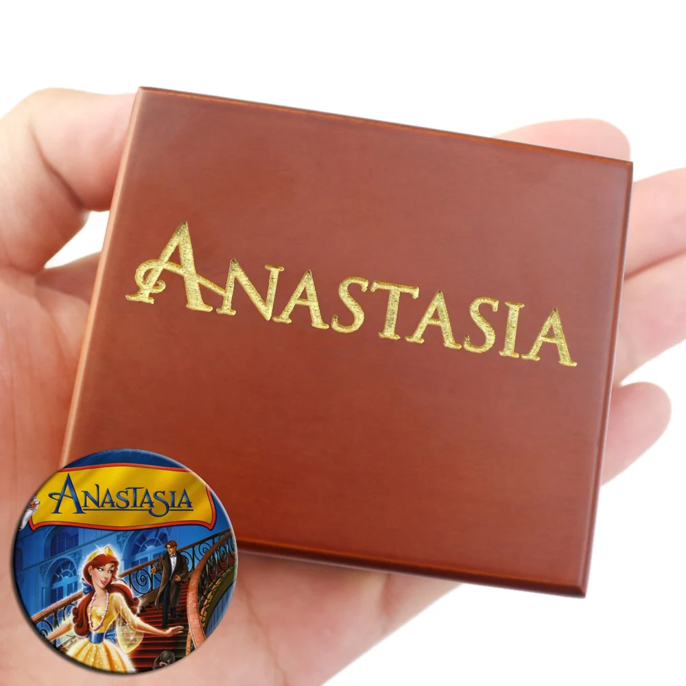 Handmade Wooden Anastasia Music Box Birthday Gift For Christmas/Birthday/Valentine's day special gifts for lovers, childrens