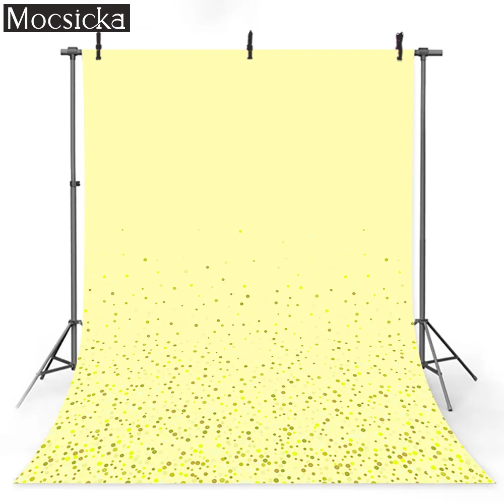 Solid Color Photography Backdrop for Photo Studio Kids Adult Newborn Portrait Background Colorful Dots Birthday Photocall Props